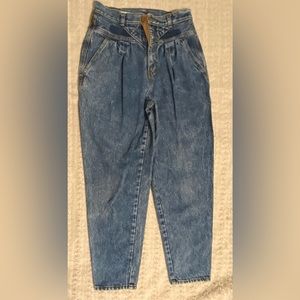 Vintage Rio by Stephen Mardon Baggy High waist-Pleated Mom Jeans 13/29